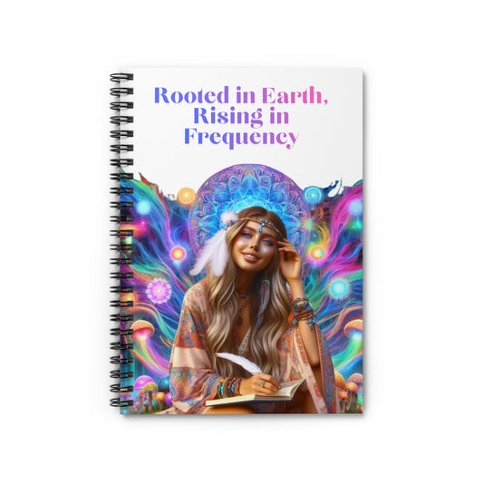 Mushroom Goddess Journal-White