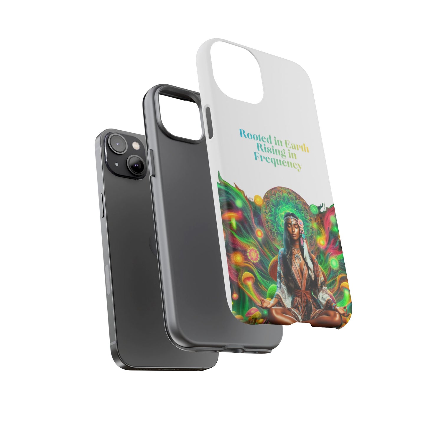 Mushroom Phone Case — Meditating Woman
