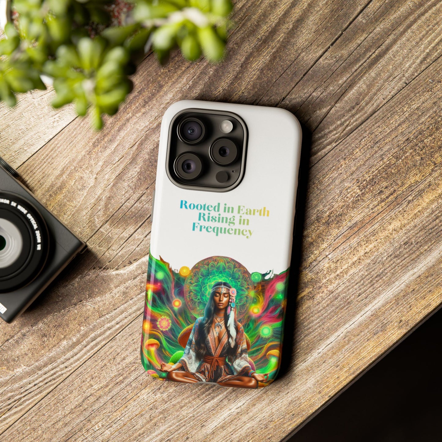 Mushroom Phone Case — Meditating Woman