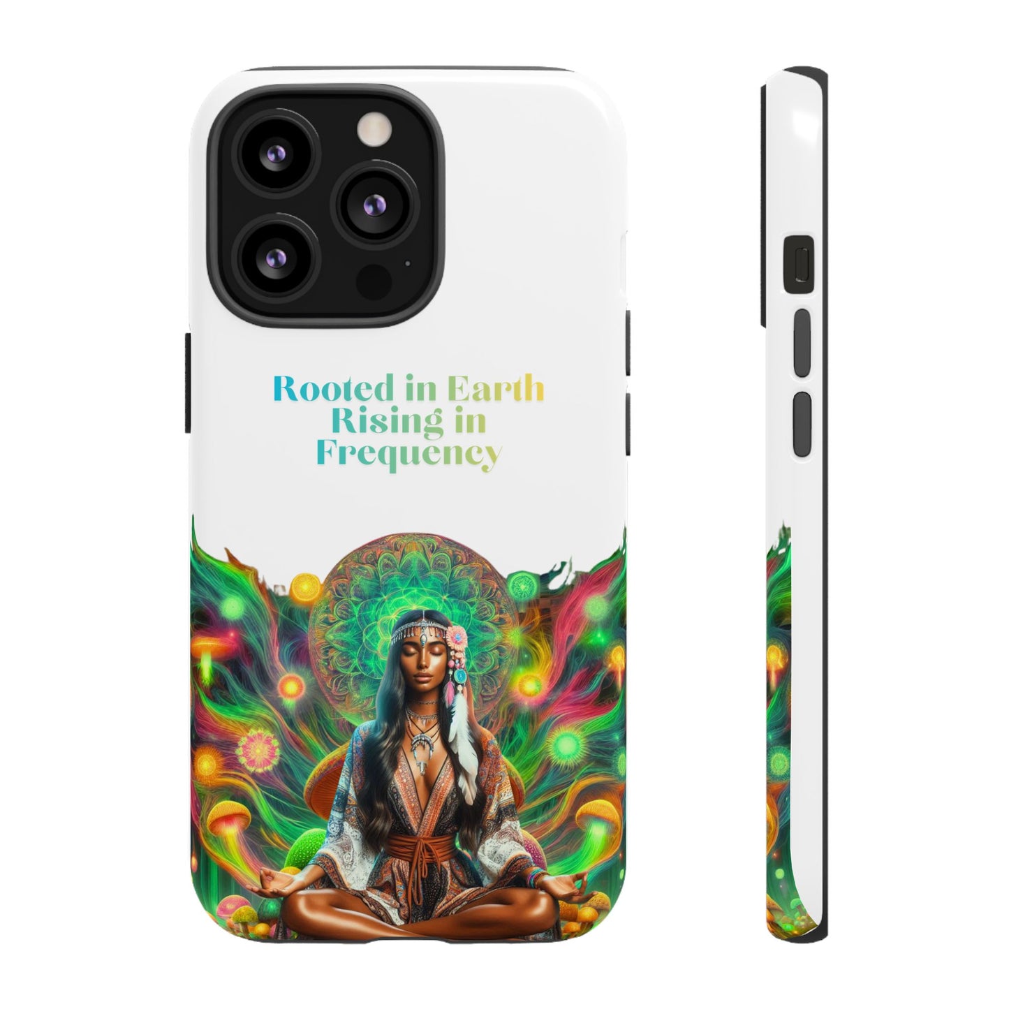 Mushroom Phone Case — Meditating Woman
