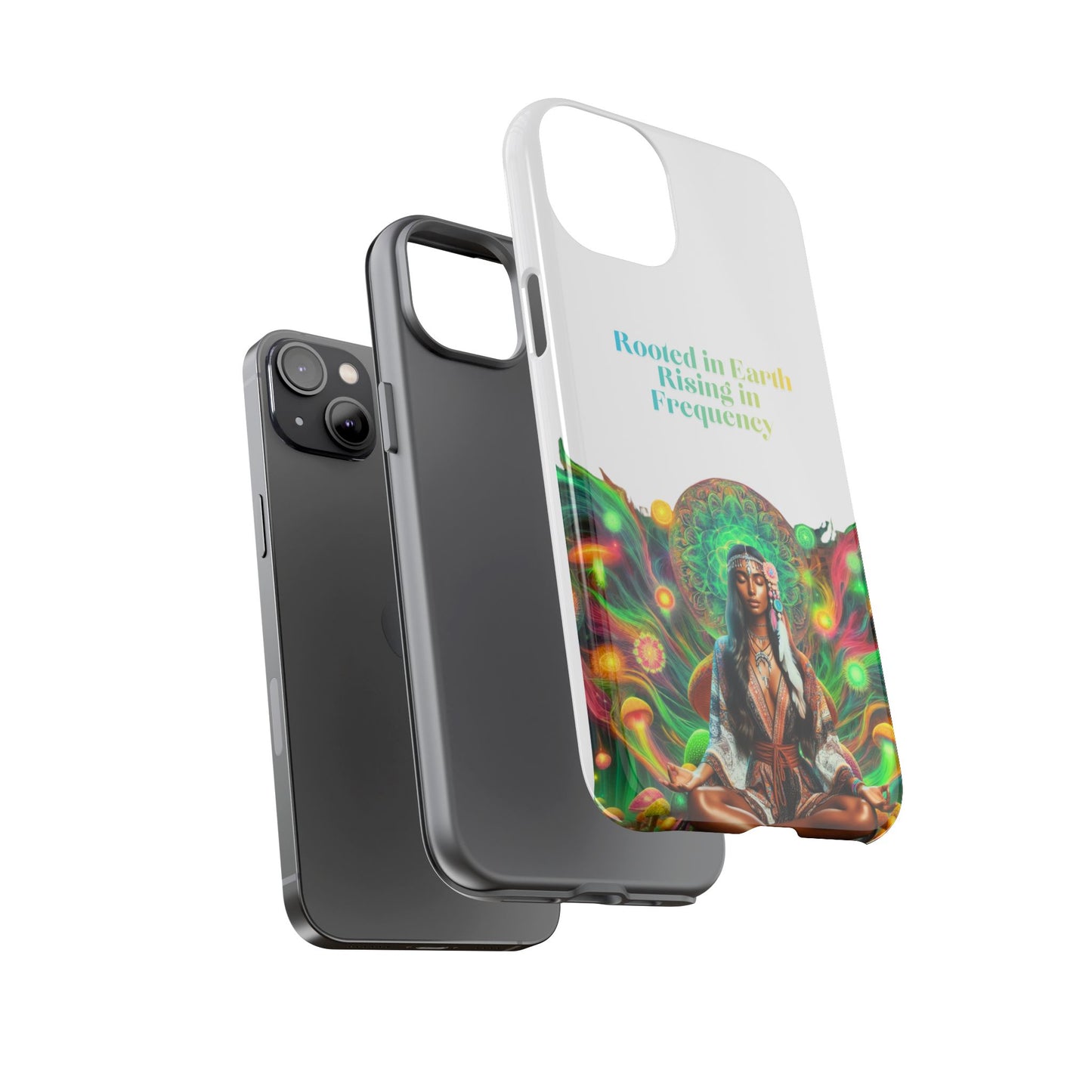 Mushroom Phone Case — Meditating Woman