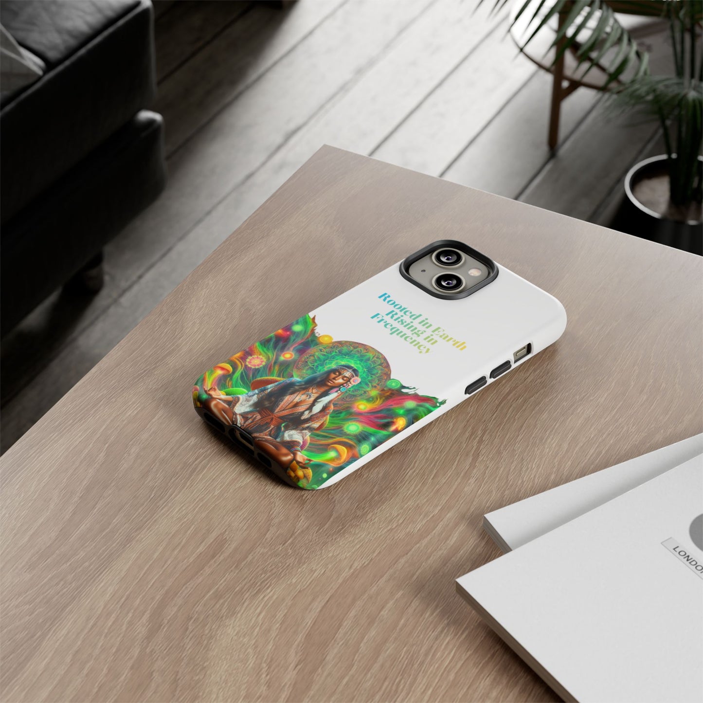 Mushroom Phone Case — Meditating Woman