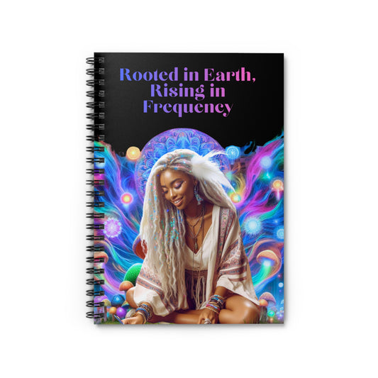 Mushroom Goddess Journal - Black