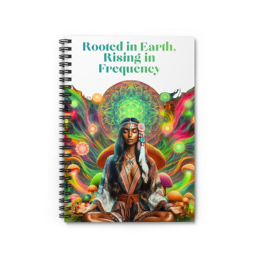 Mushroom Goddess Journal-White