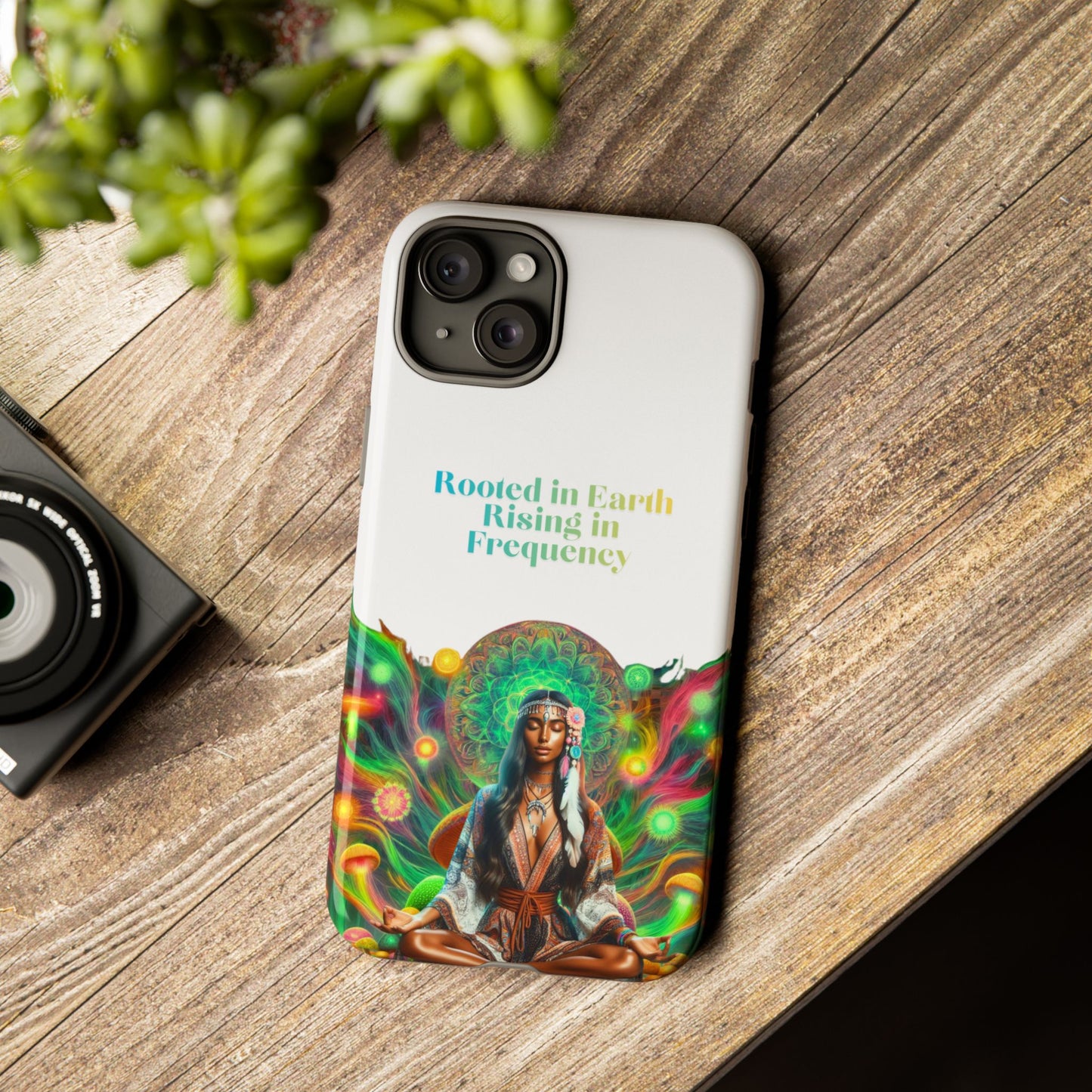 Mushroom Phone Case — Meditating Woman