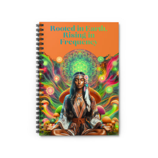 Mushroom Goddess Journal-Orange