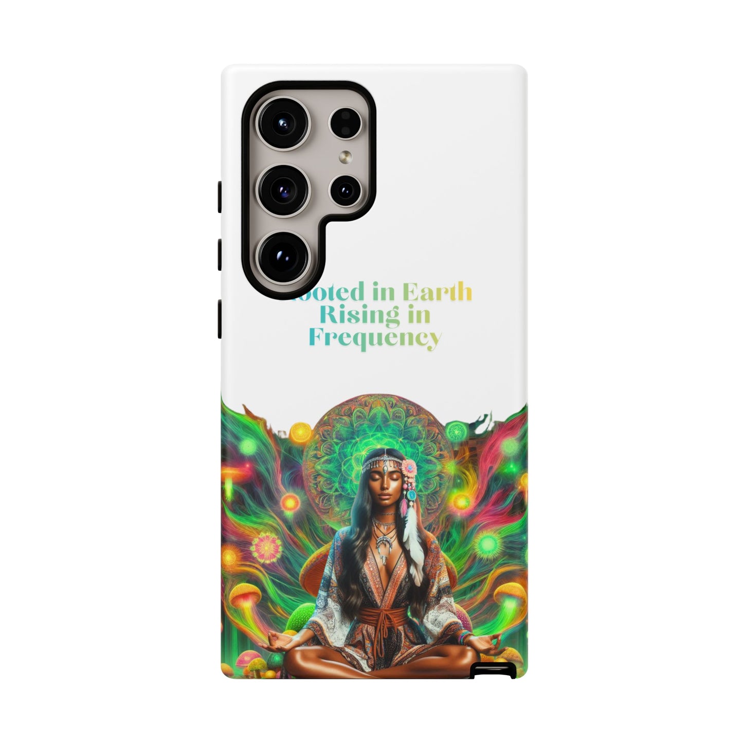 Mushroom Phone Case — Meditating Woman