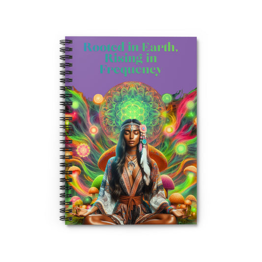 Mushroom Goddess Journal-Purple