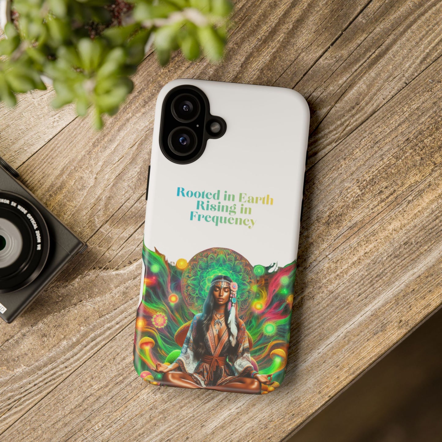 Mushroom Phone Case — Meditating Woman