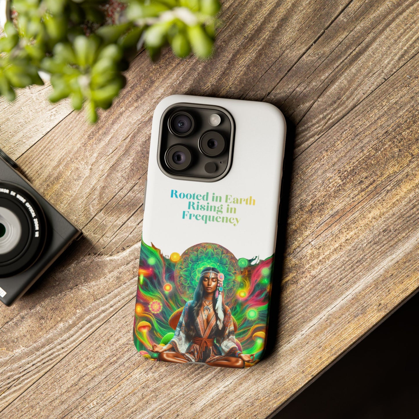 Mushroom Phone Case — Meditating Woman