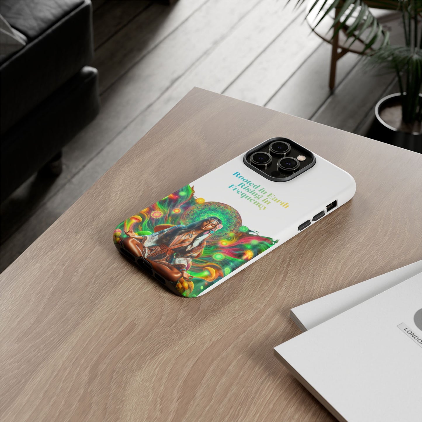 Mushroom Phone Case — Meditating Woman