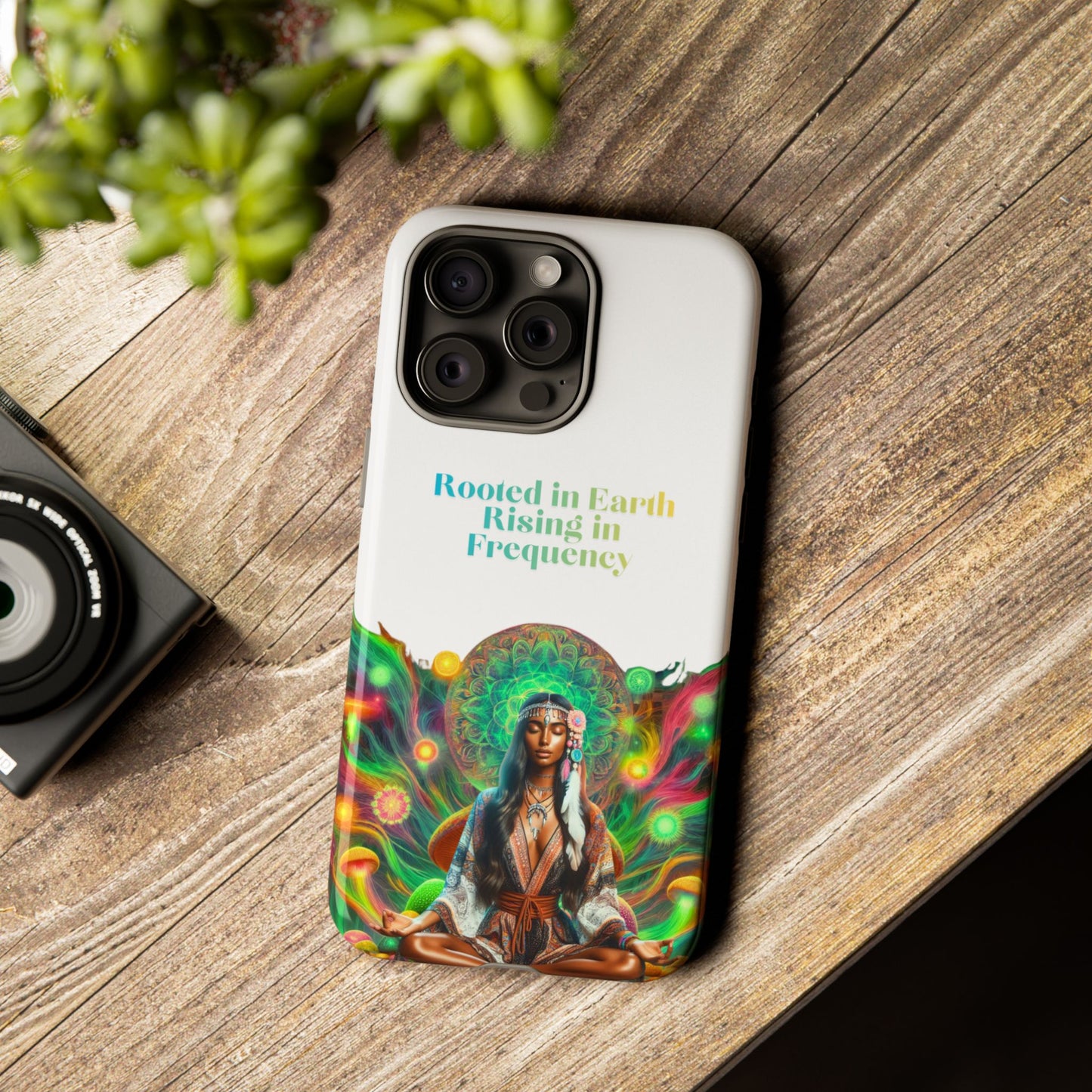 Mushroom Phone Case — Meditating Woman