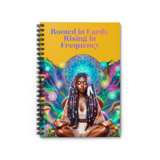 Mushroom Goddess Journal-Yellow