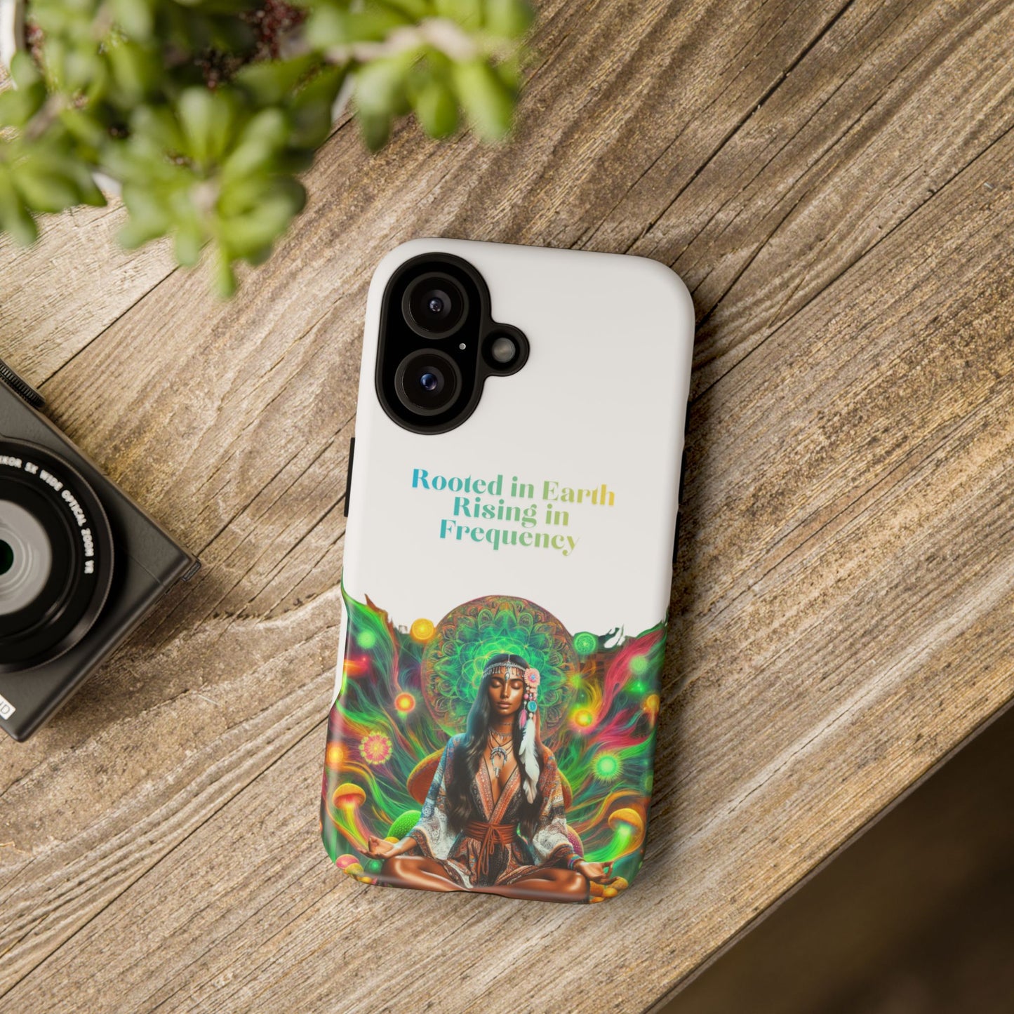 Mushroom Phone Case — Meditating Woman