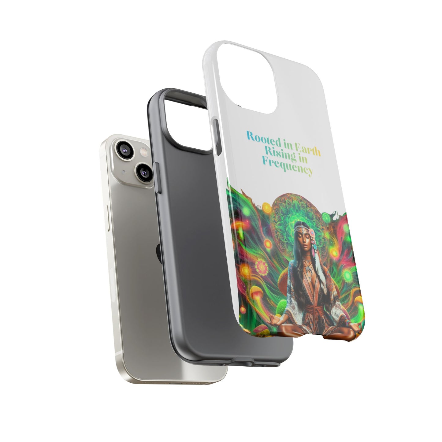 Mushroom Phone Case — Meditating Woman