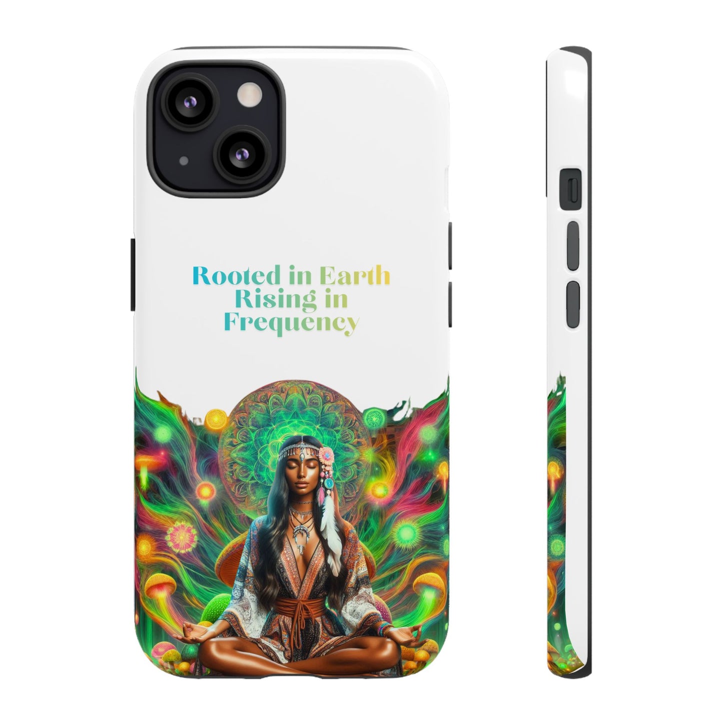 Mushroom Phone Case — Meditating Woman