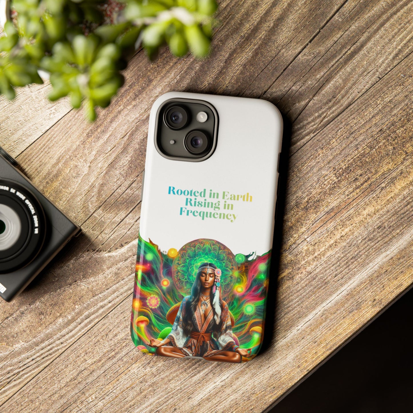Mushroom Phone Case — Meditating Woman