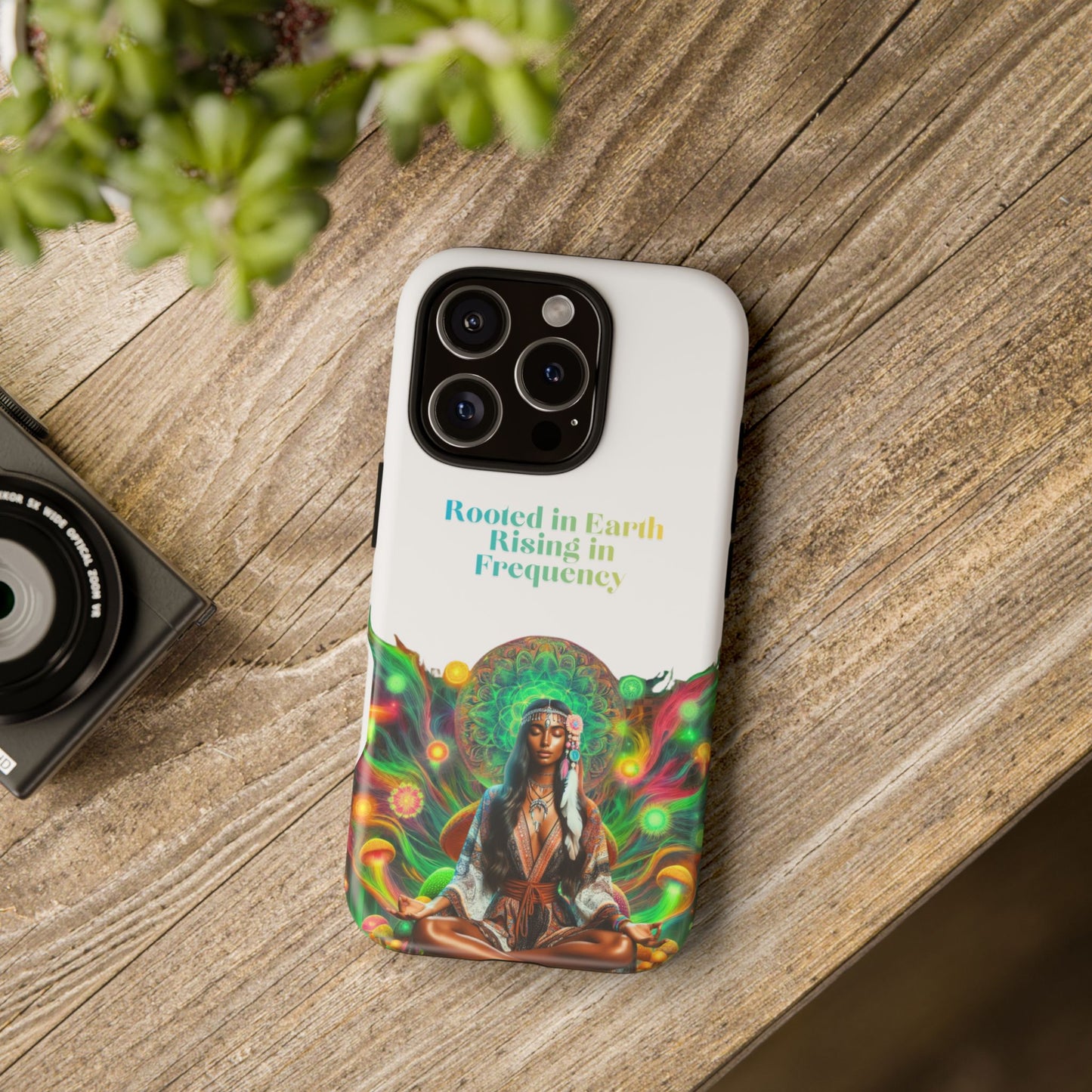 Mushroom Phone Case — Meditating Woman